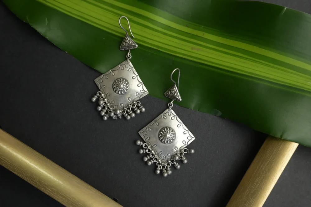 Tribal Ghungroo Earrings