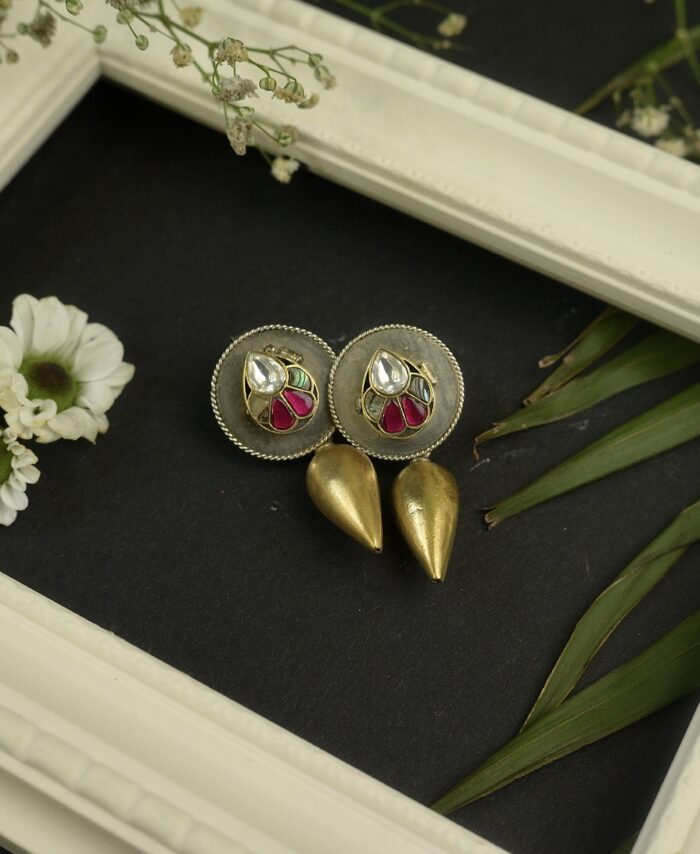 Kundan Drop Earrings