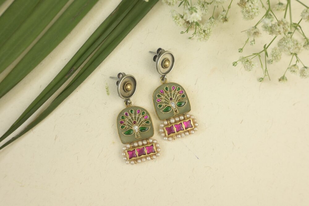 Mor Stone Earrings - Image 2