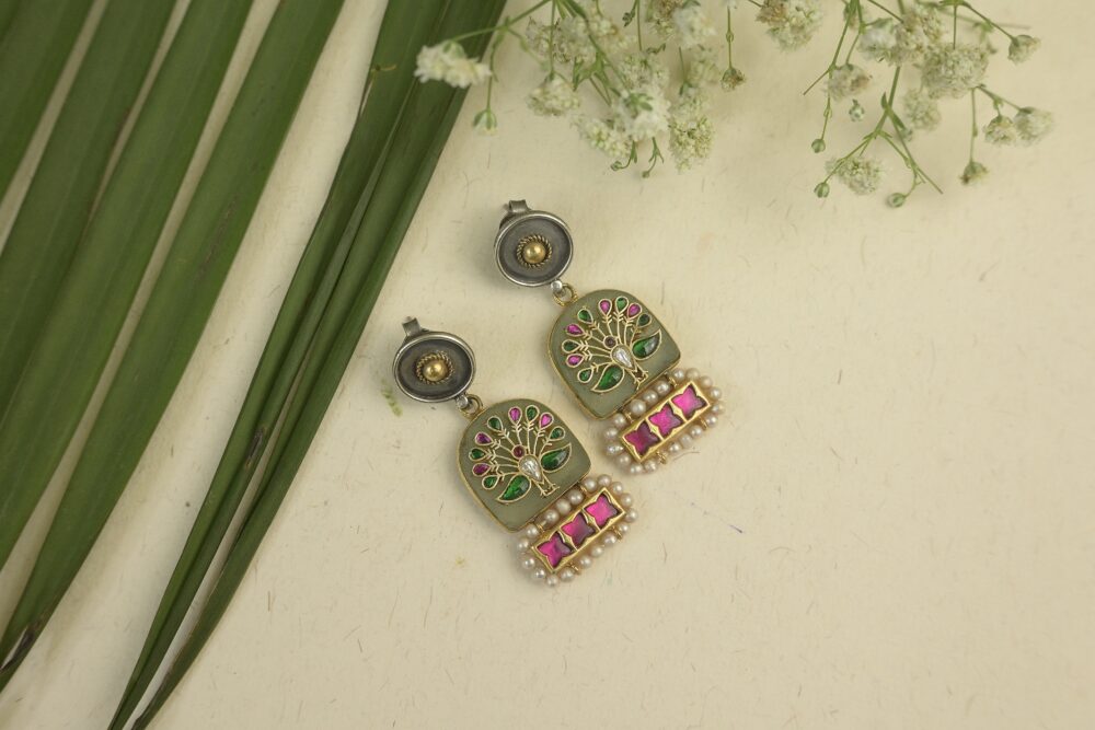 Mor Stone Earrings